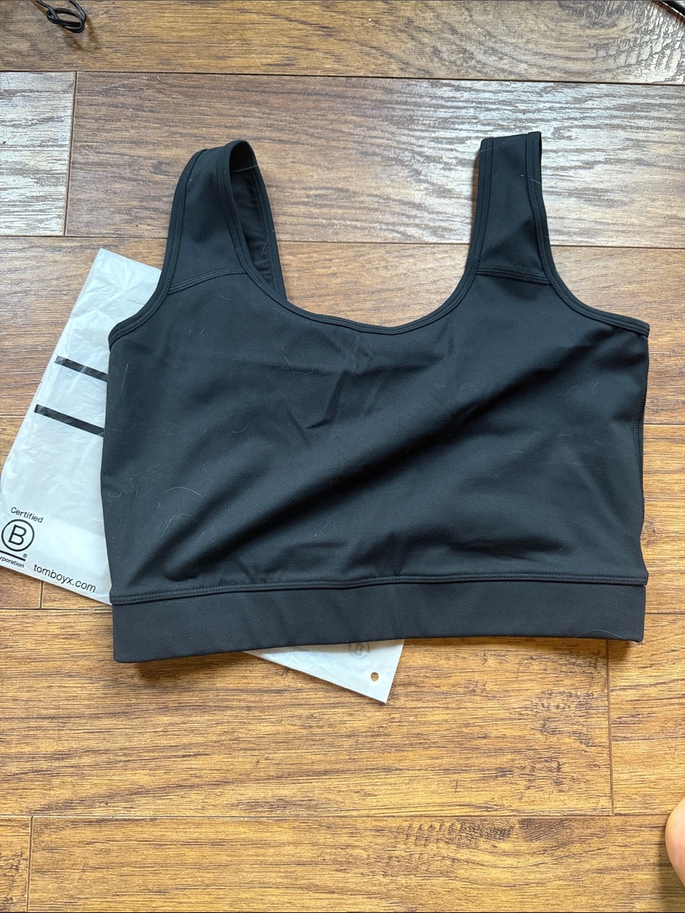 TomboyX Full Spectrum Bra - Black - Black / XL- never worn - Picture 2 of 2